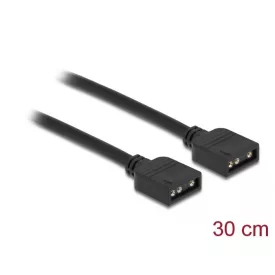   DeLock RGB Connection Cable 3 pin for 5 V RGB / ARGB LED illumination 30 cm