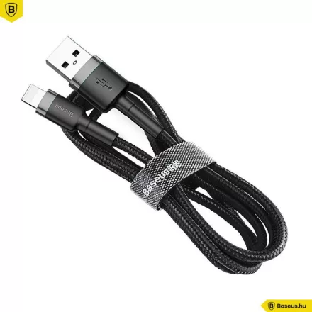Baseus Cafule Lightning Cable 1,5A 2m Black/Silver