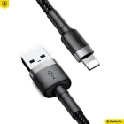 Baseus Cafule Lightning Cable 1,5A 2m Black/Silver
