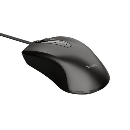 Trust Wired Optical Mouse Black