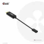 Club3D HDMI to USB Type-C adapter cable Black