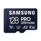 Samsung 128GB microSDXC Pro Ultimate Class10 U3 A2 V30 + adapterrel