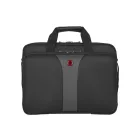 Wenger 16'' Double-Gusset Laptop Briefcase Black