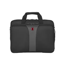 Wenger 16'' Double-Gusset Laptop Briefcase Black