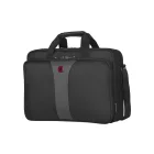 Wenger 16'' Double-Gusset Laptop Briefcase Black