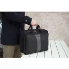 Wenger 16'' Double-Gusset Laptop Briefcase Black
