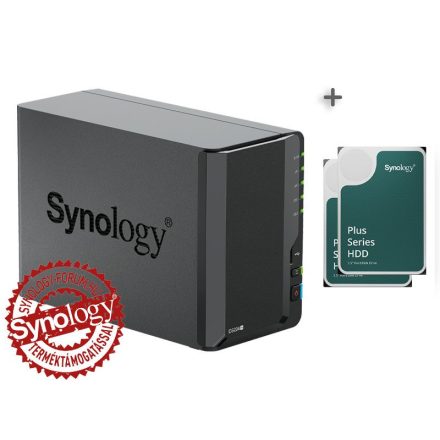 Synology NAS DS224+ (2GB) (2x12TB HDD)