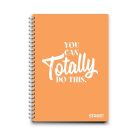 Spirálfüzet vonalas STREET A/4 70 lapos PP Neon