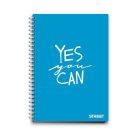 Spirálfüzet vonalas STREET A/4 70 lapos PP Neon