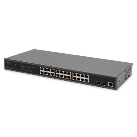 Digitus 24 Port L2 Managed Gigabit Ethernet PoE Switch