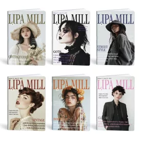 Füzet kockás LIPAMILL A/4 40 lapos Style magazine