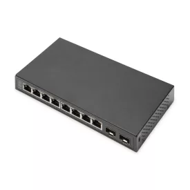   Digitus Digitus 8-Port Gigabit + 2 Gigabit SFP Ethernet Switch