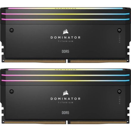 Corsair 32GB DDR5 6000MHz Kit(2x16GB) Dominator Titanium RGB Black