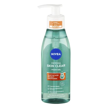 Arctisztító gél NIVEA Derma S.C activate 150 ml
