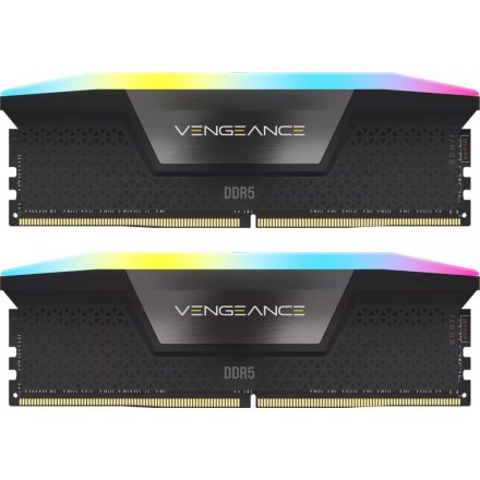 Corsair 96GB DDR5 6400MHz Kit(2x48GB) Vengeance RGB Black