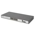 Digitus 16+2 Port Fast Ethernet PoE Switch