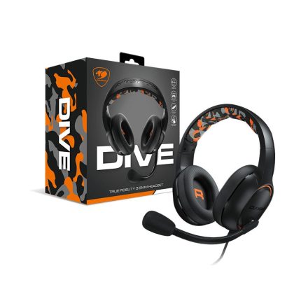 Cougar Dive Headset Black