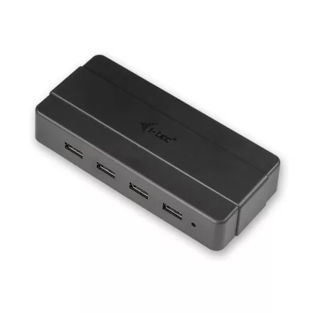 I-TEC USB 3.0 Charging HUB 4 Port + Power Adapter Black