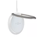 FIXED MagPad vezeték nélküli töltő, MagSafe támogatás, beépített fém állvány, fehér
