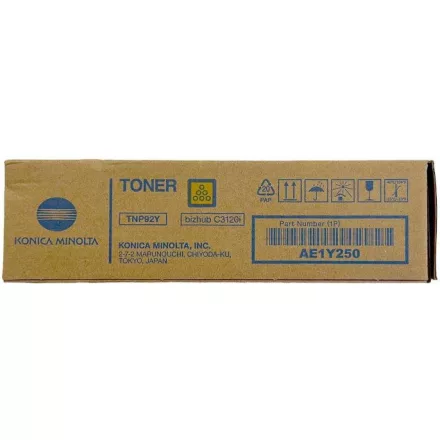Konica Minolta TNP92 Yellow toner