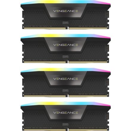 Corsair 128GB 5600MHz Kit(4x32GB) Vengeance RGB Black 