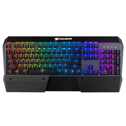 Cougar Attack X3 RGB Cherry MX Brown Mechanical Gaming Keyboard Iron Grey HU