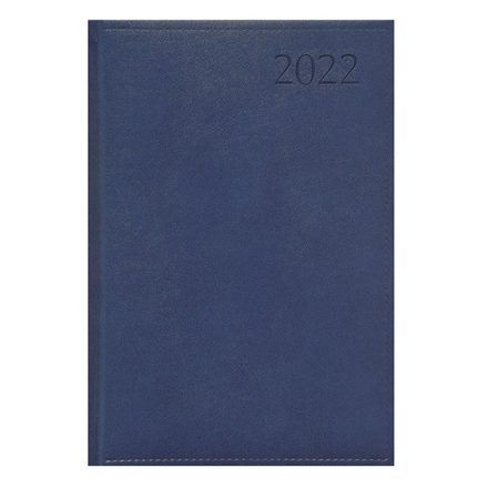 Határidőnapló TOPTIMER Traditional T012 B/6 heti fehér lapos kék 2022.