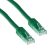 ACT CAT6A U-UTP Patch Cable 1m Green 