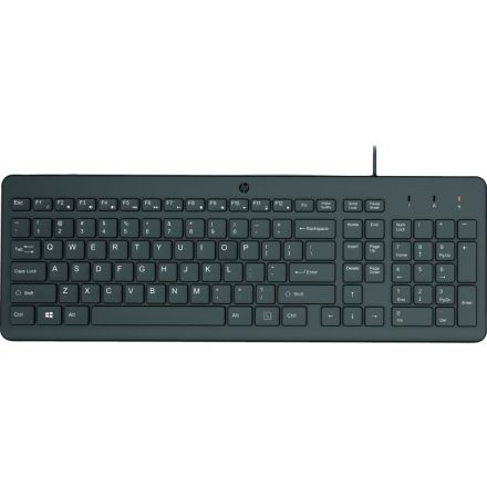 HP 150 Wired Keyboard Black HU