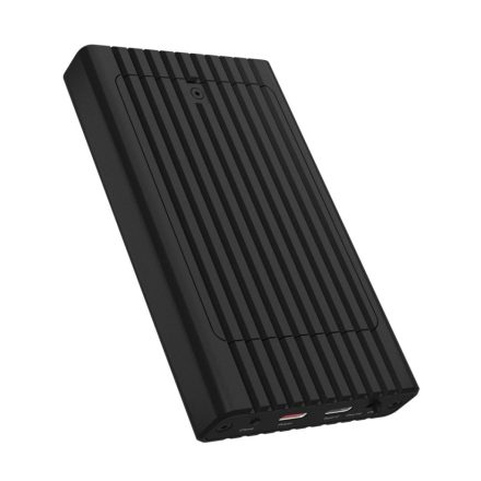 Raidsonic IcyBox IB-2817MCL-C31 Enclosure for two NVMe SSDs with clone function and Type-C or Type-A Black
