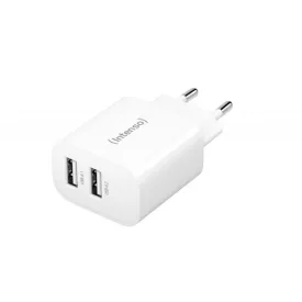 Intenso W24AA 2x USB-A Power Adapter White