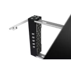 IcyDock FatCage MB153SP-B 3 Bay EZ-Tray 3.5" SATA/SAS Hard Drive Hot-Swap Backplane Cage in 2x External 5.25" Bay