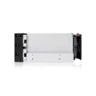 IcyDock FatCage MB153SP-B 3 Bay EZ-Tray 3.5" SATA/SAS Hard Drive Hot-Swap Backplane Cage in 2x External 5.25" Bay