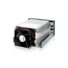 IcyDock FatCage MB153SP-B 3 Bay EZ-Tray 3.5" SATA/SAS Hard Drive Hot-Swap Backplane Cage in 2x External 5.25" Bay