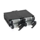 IcyDock ToughArmor MB607SP-B Rugged 4 x 2.5" SAS/SATA HDD/SSD Mobile Rack Enclosure for 5.25" Bay (With Fan Control)