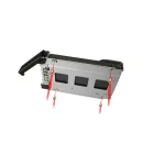 IcyDock ToughArmor MB607SP-B Rugged 4 x 2.5" SAS/SATA HDD/SSD Mobile Rack Enclosure for 5.25" Bay (With Fan Control)