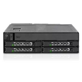   IcyDock ToughArmor MB604SPO-B 4 x 2.5" SAS & SATA SSD/HDD & (Ultra) Slim ODD Backplane Cage