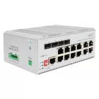 Digitus Industrial 8+4 L2 managed Gigabit Ethernet Switch