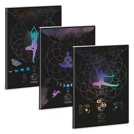   Füzet kockás ARS UNA A/4 40 lapos Extra kapcsos Mystic Constellation