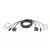 ATEN USB DVI-D Single Link KVM Cable 1,8m Black
