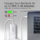 AXAGON ACU-DPQ65W QC4 + USB-C PD Wall Charger White