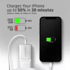 AXAGON ACU-PQ20W ACU-PQ20 PD3.0 & QC4+ Dual Outputs Wall Charger 20W White