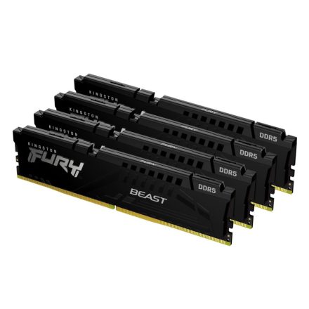 Kingston 128GB 5200Mhz Kit(4x32GB) Fury Beast Black