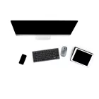 INCA IBK-572BT Wireless Keyboard & Mouse Grey US