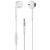 MUSICSOUND Wired Headphones White