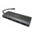 LC Power LC-HUB-C-MULTI-7-M2 USB hub/M.2 SSD enclosure Black