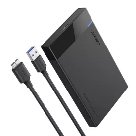   UGREEN External Hard Drive Enclosure for 2,5" SATA Black