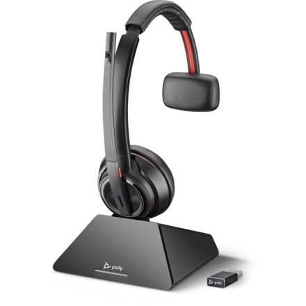 Poly Plantronics Savi 8210-M USB-A DECT Headset Black