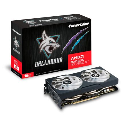 PowerColor RX 7600 XT 16GB DDR6 Hellhound