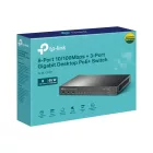 TP-Link TL-SL1311P 8-Port 10/100Mbps + 3-Port Gigabit Desktop Switch with 8-Port PoE+